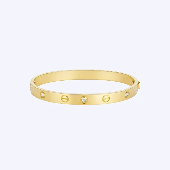 Diamond Accented Bangle