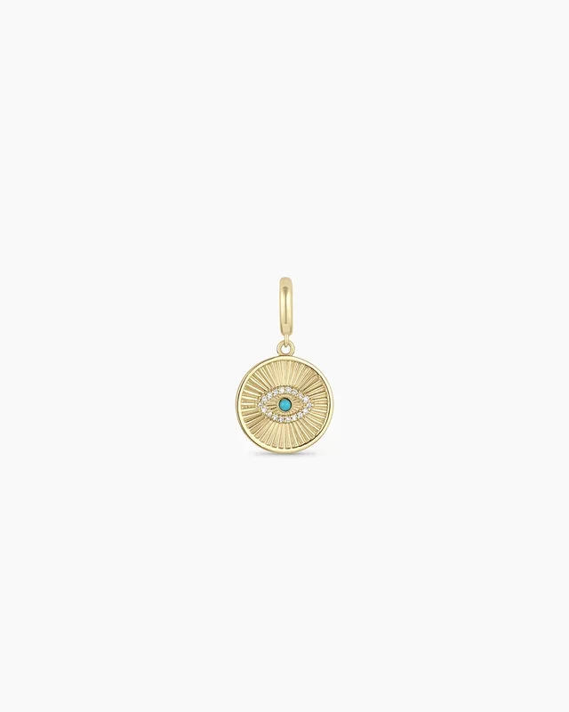 Diamond Evil Eye Charm