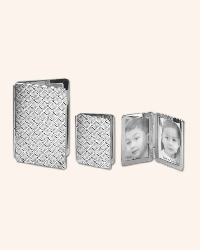 Diamond Pattern Two Photo Image Case