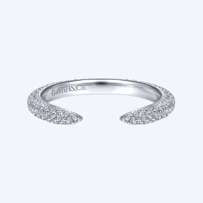 Diamond Pave Split Ring