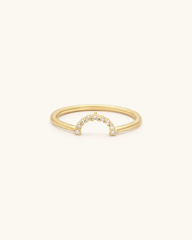 Diamond Rainbow Ring