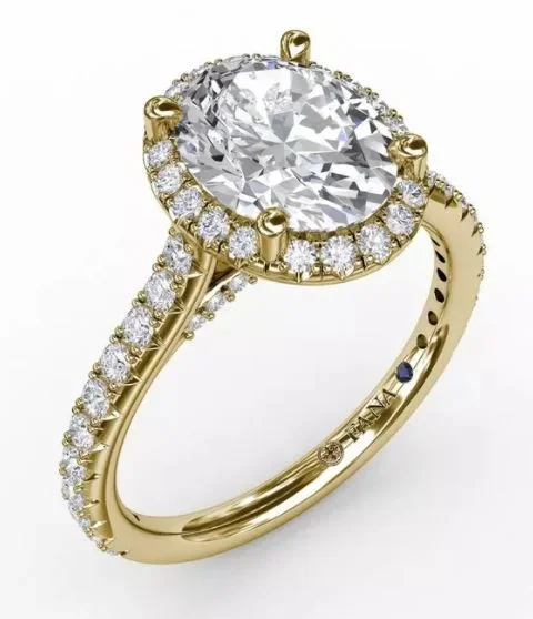 Diamond Semi-Mount Ring