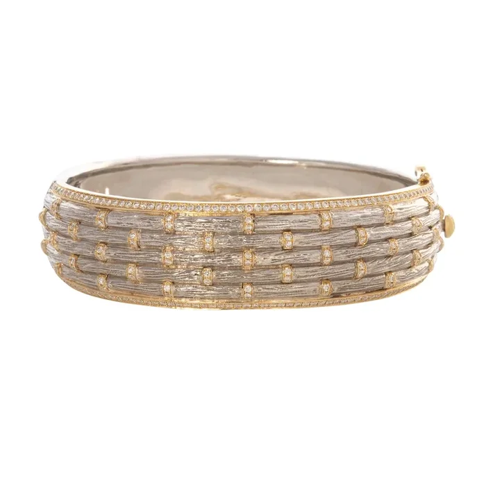 Diamond Sweetgrass Bangle 7.5″