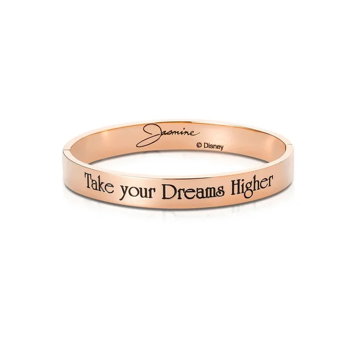 DISNEY Aladdin ‘Take Your Dreams Higher’ Princess Jasmine Bangle