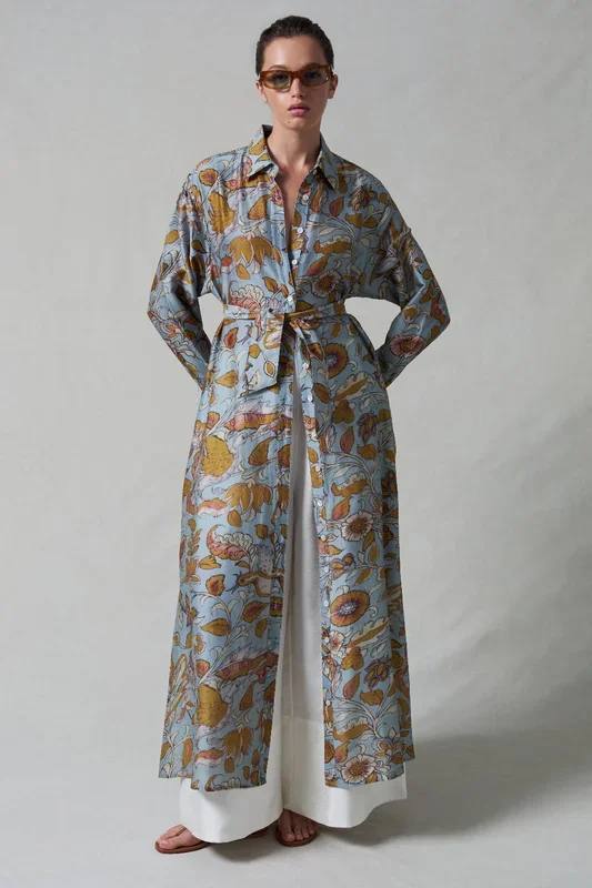Dove Shirt Dress Blue