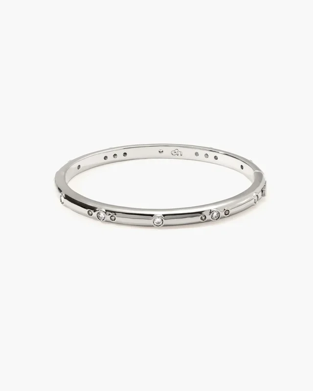 Dustlight Single Bangle in Silver