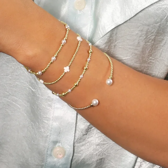 effortless stack of 4 – pearl
