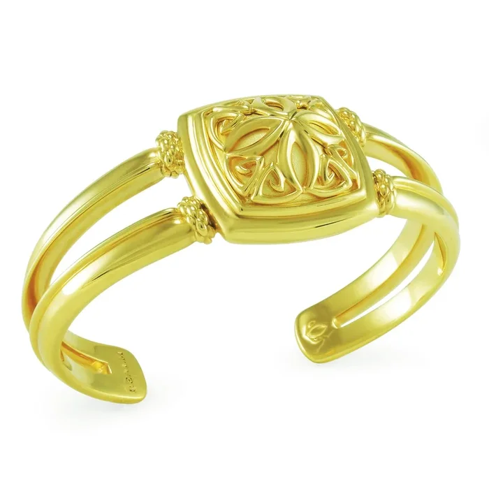 Empress Cuff 25mm – 18K Gold Vermeil