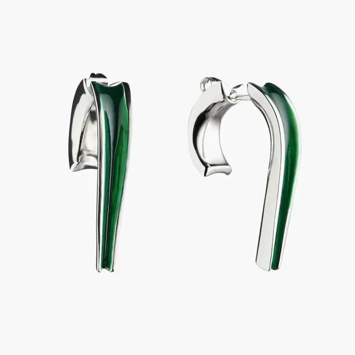 Enameled Heels Earrings M