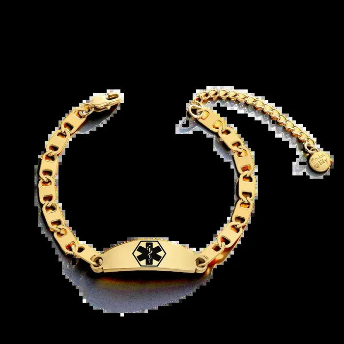 Engraved Medical Alert Bracelet