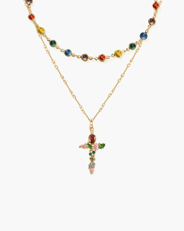 Ensemble de Colliers Infinity Rainbow