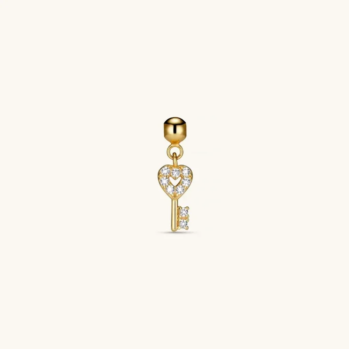 Eternal Key Charm Gold