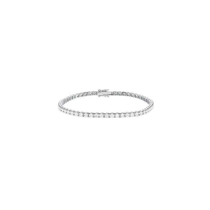 Evidence bracelet in white gold and diamonds | LEPAGE JOAILLIER