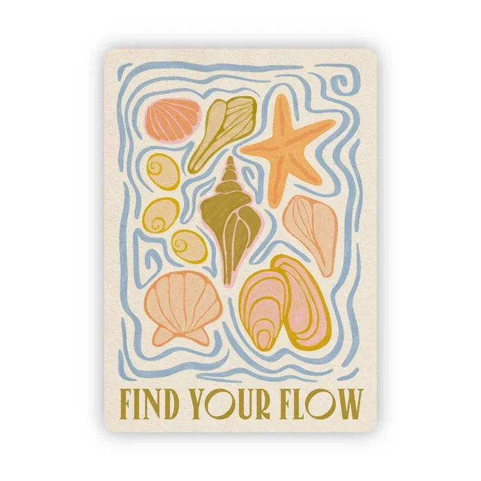 Find Your Flow – Vinyl Sticker