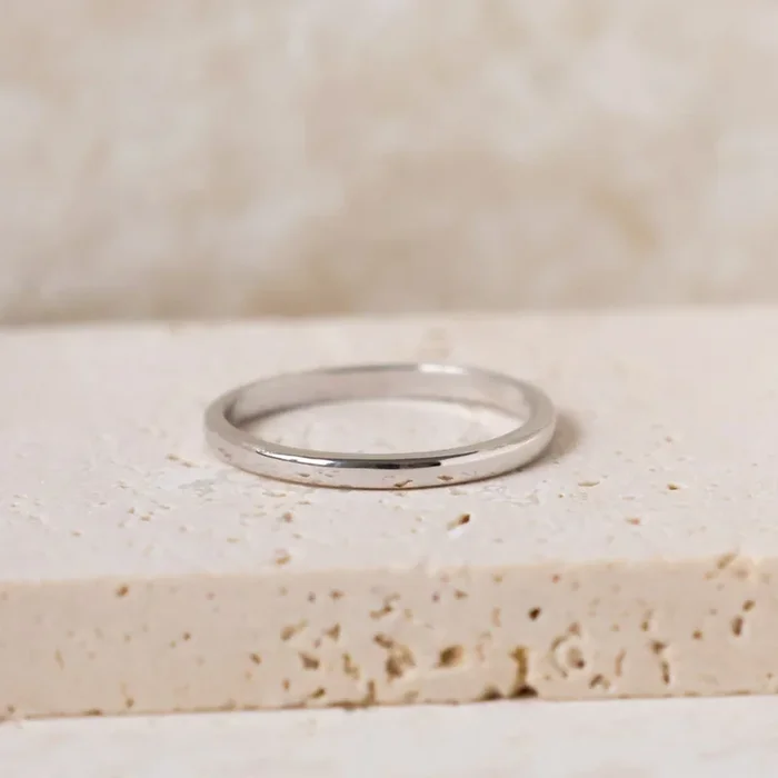 Fiona band ring sterling silver