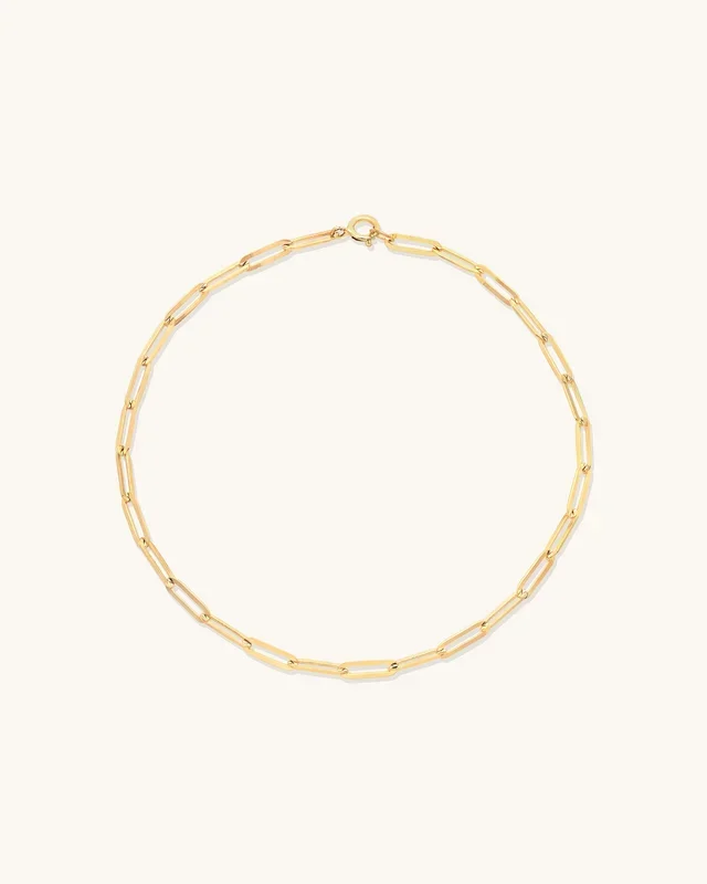Flat Drawn Bold Bracelet