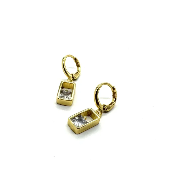 Framed Bling Earrings