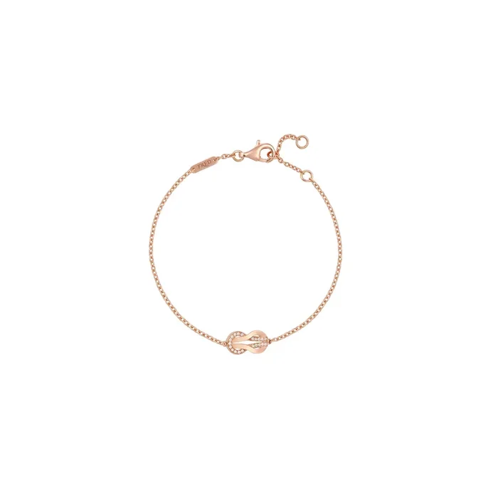 Fred Chance Infinie bracelet small model rose gold diamonds | LEPAGE