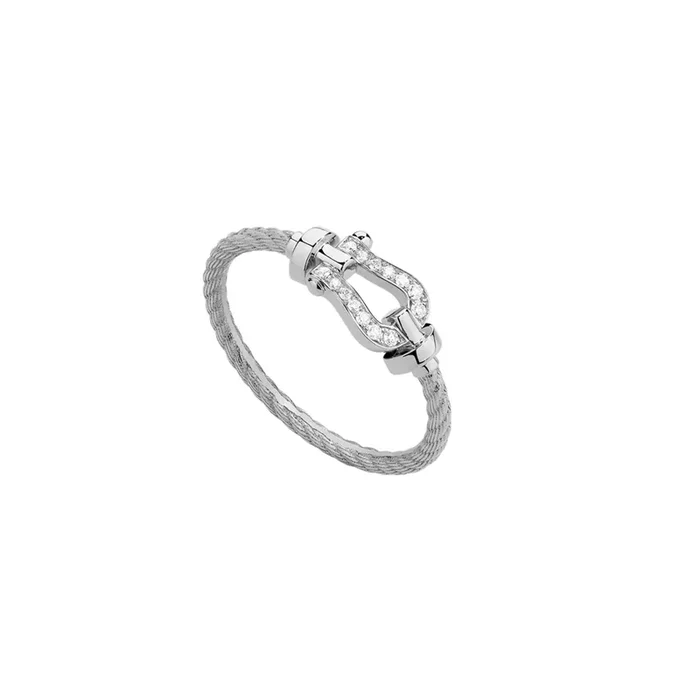 FRED Force 10 SM white gold diamond ring | Lepage