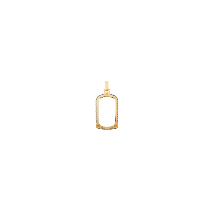 FRED Force 10 Winch MM pendant yellow gold steel | Lepage