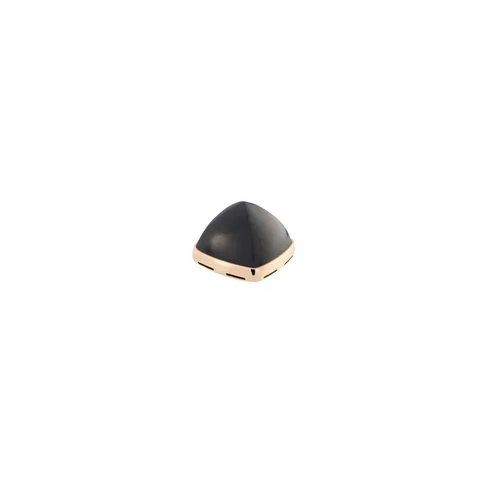 Fred Pain de Sucre large cabochon in yellow gold and ebony – Lepage