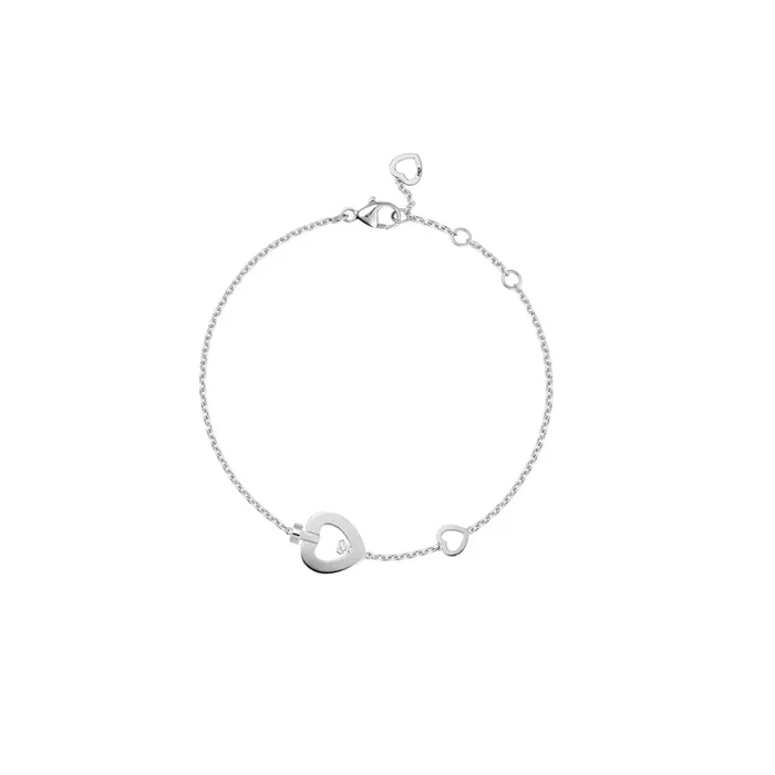Fred Pretty Woman bracelet model XS in white gold and diamond – Lepage