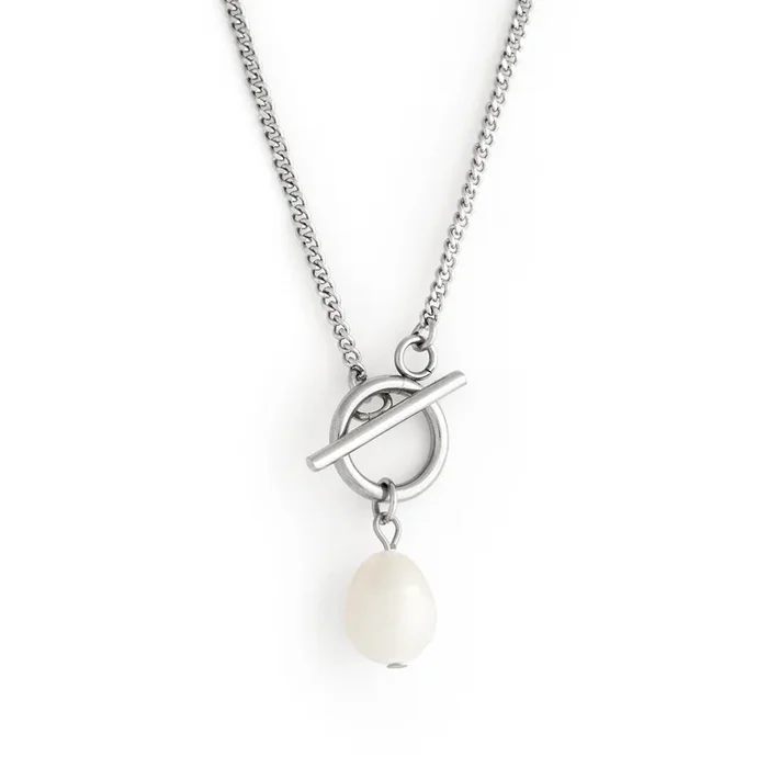 Freshwater Necklace – Silver
