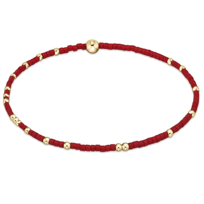 Gameday Hope Unwritten Bracelet – Crimson