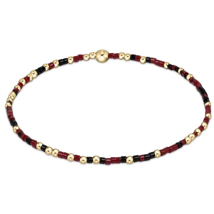 Gameday Hope Unwritten Bracelet – Wine-Onyx