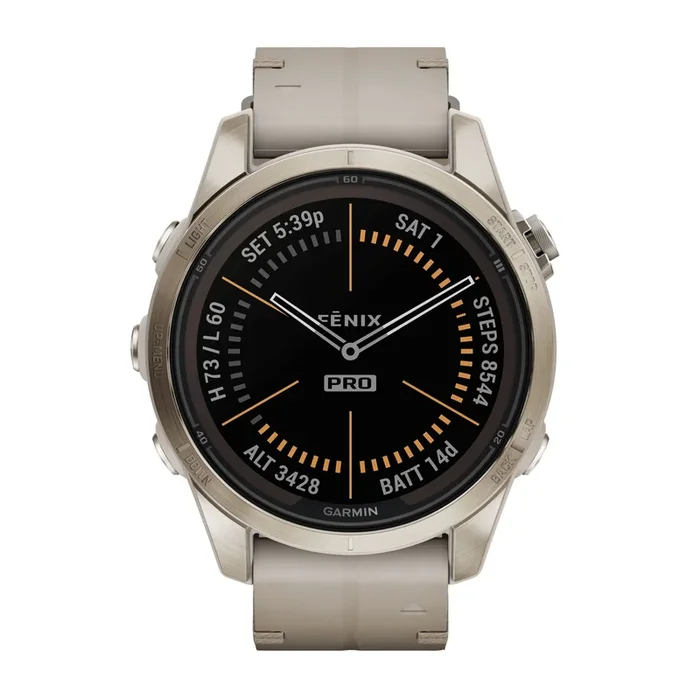 Garmin Fénix 7S Pro Sapphire Solar 42 mm Watch 010-02776-30 – Lepage