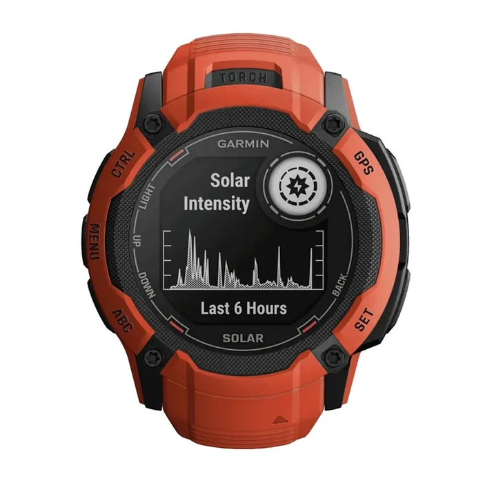 Garmin Instinct 2X Solar Red Watch 50 mm 010-02805-01 – Lepage