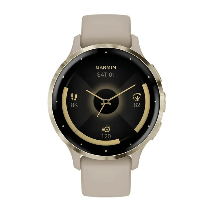 Garmin Venu 3S Soft Gold linnen strap 010-02785-02 – Lepage