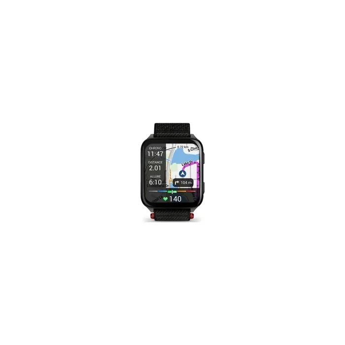 Garmin Venu X1 AMOLED watch with black ComfortFit strap, 41 x 46 mm- Lepage