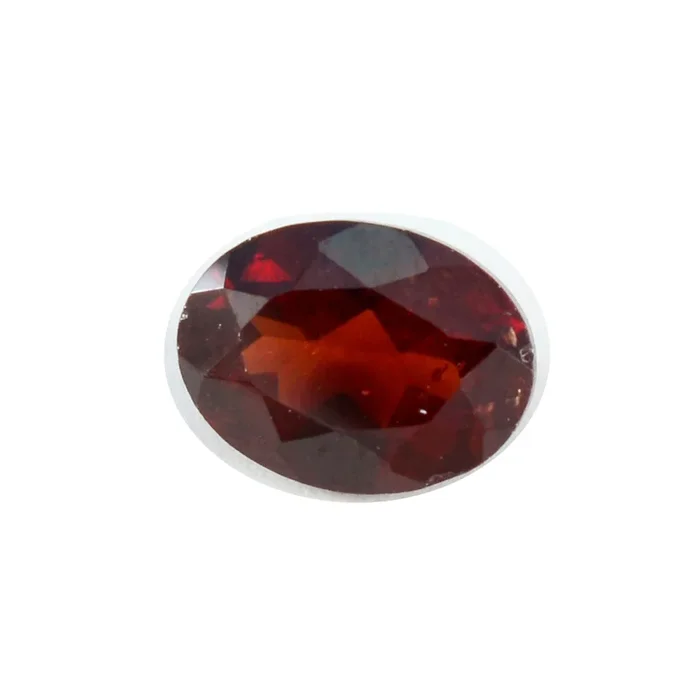 Garnet 1PC Large 10×12 MM Oval Faceted Red High-Quality Semi Precious Loose Gems