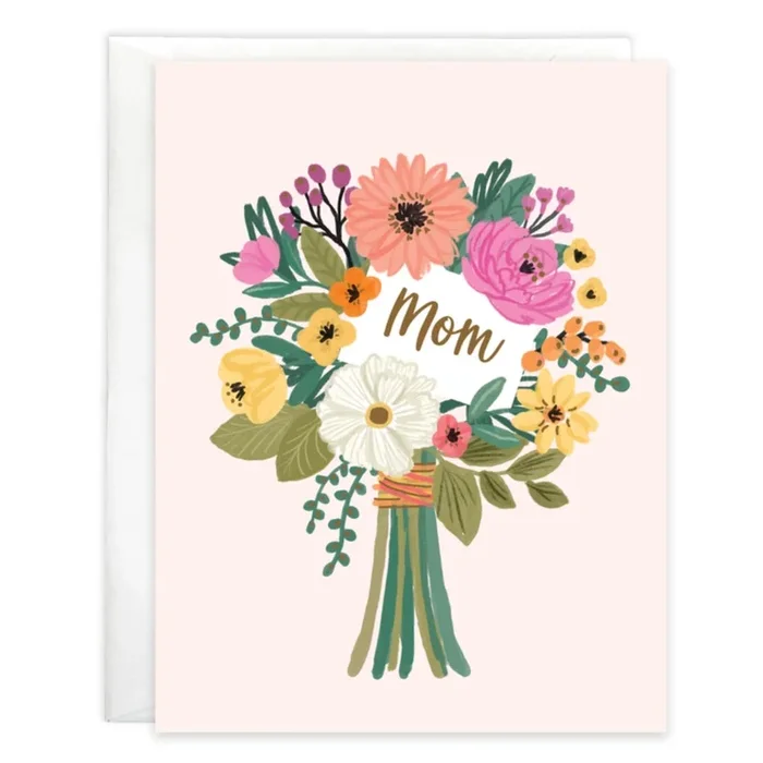 Gina B Designs Mother’s Day Greeting Card – Mom Bouquet