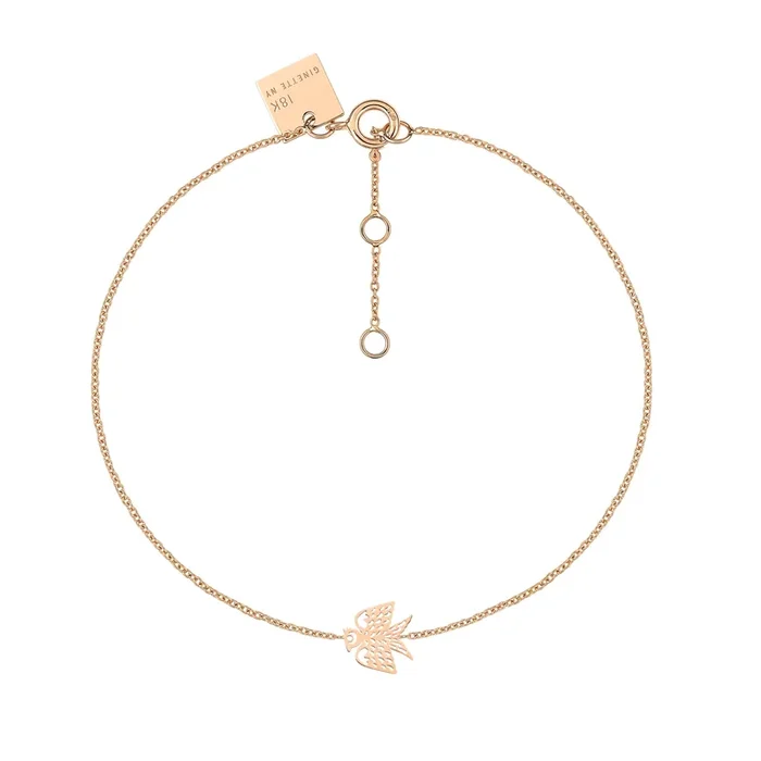 Ginette NY Georgia bracelet in rose gold- Lepage