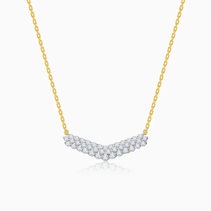 Gold Elegant Vivara Diamond Necklace