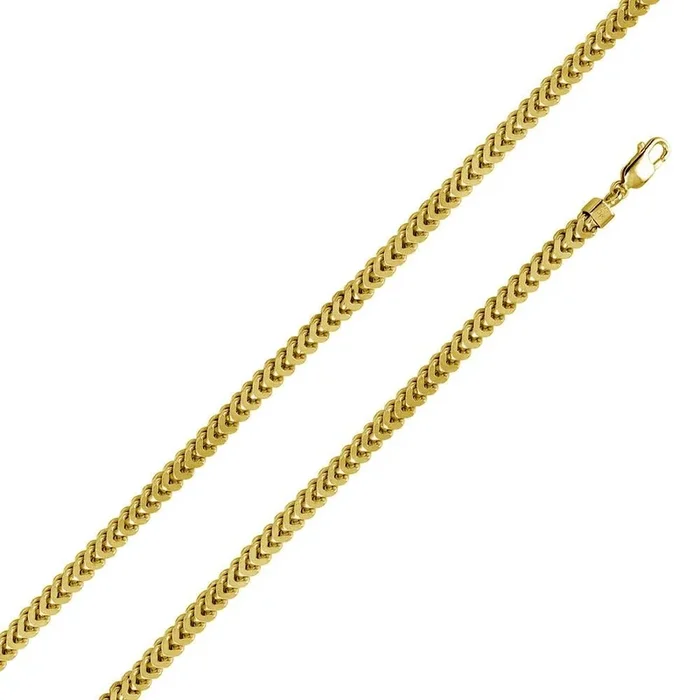 Gold Plated 925 Sterling Silver Franco Chain 5.6MM – CHHW108 GP