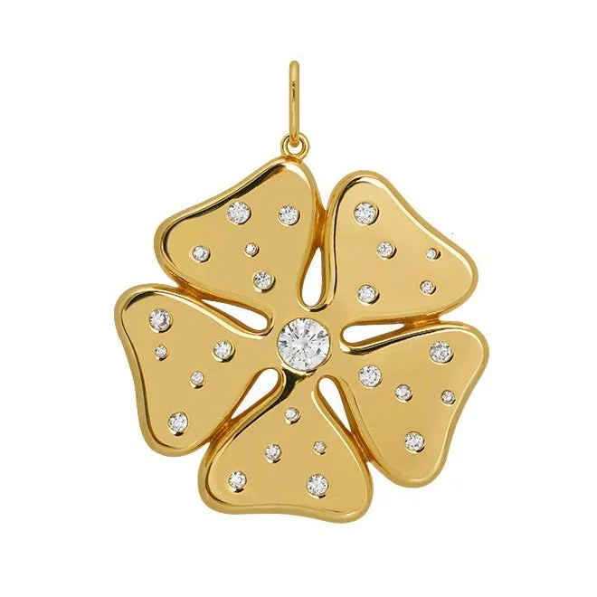 Goldbug Collection Flower Charm