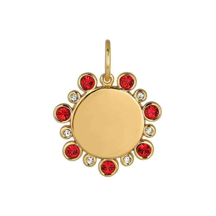 Goldbug Collection July Birthstone Pendant