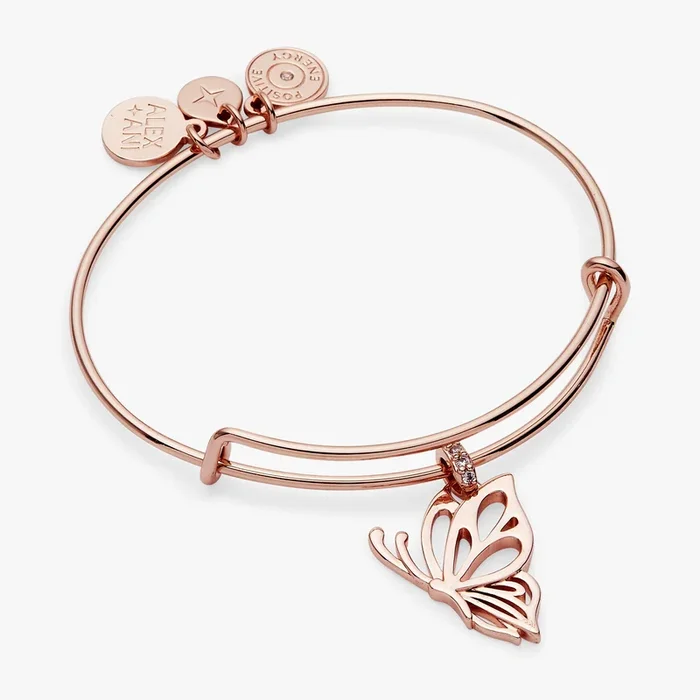 Goliath Butterfly Openwork Bangle