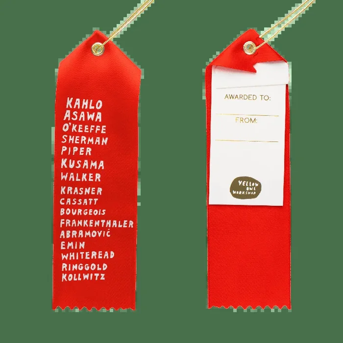 Great Artists – Award Ribbon Card