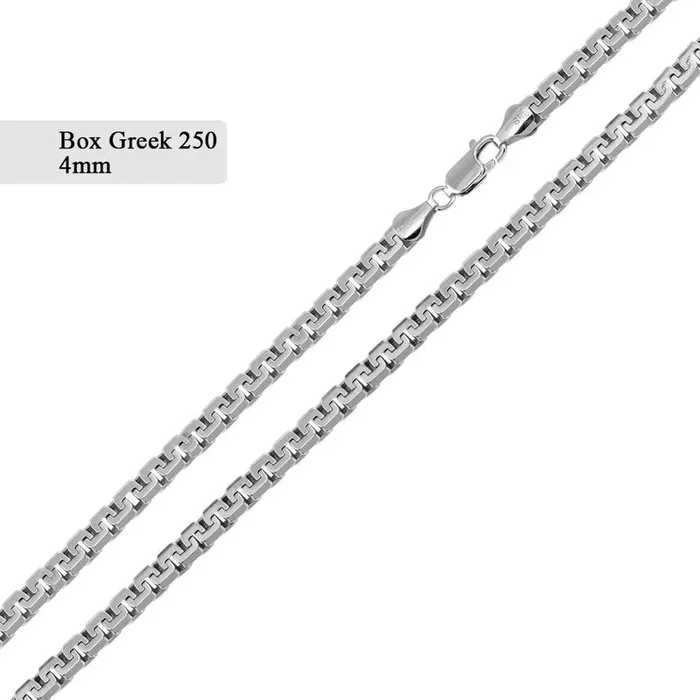 Greek Box Diamond Cut 200 Chains 3mm – CH747