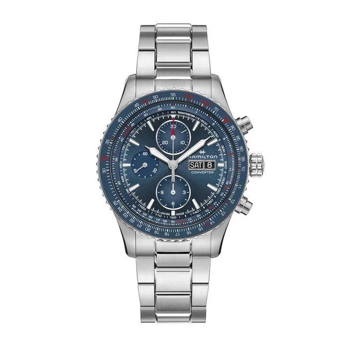 Hamilton Khaki Aviation Converter Chrono Watch H76746140 – Lepage