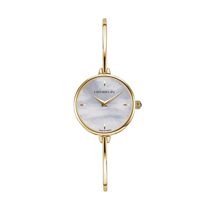 Herbelin Fil PVD quartz mother-of-pearl dial 26 mm 17206/BP19- Lepage