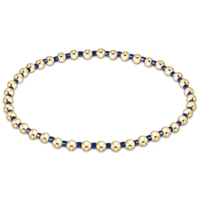 Hope Grateful Bracelet – Blue Metallic