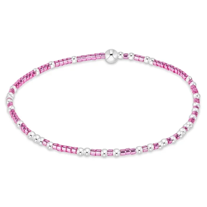 Hope Unwritten Sterling Bracelet – Pink Metallic