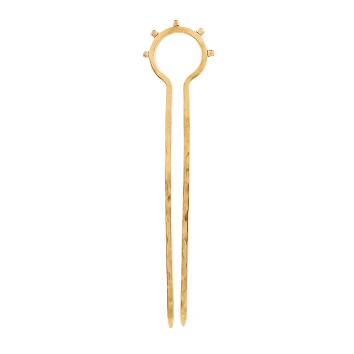 Horizon Hair Pin – Bronze – Large – FINAL SALE