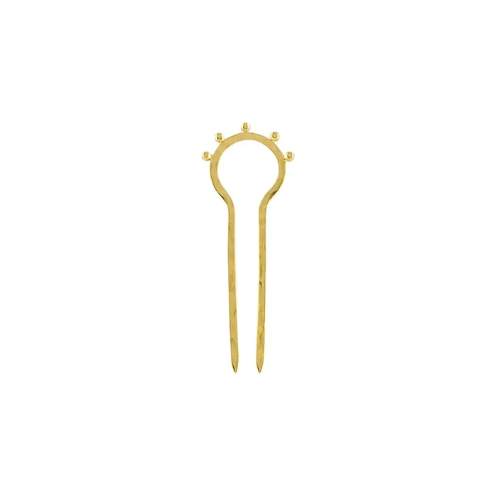 Horizon Hair Pin in Gold – Small
