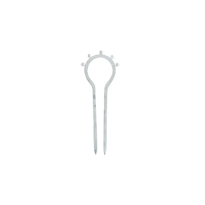 Horizon Hair Pin in Silver – Small